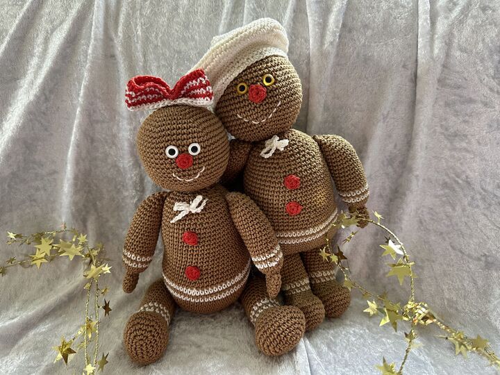 Häkelanleitung - Lina & Linus Lebkuchen