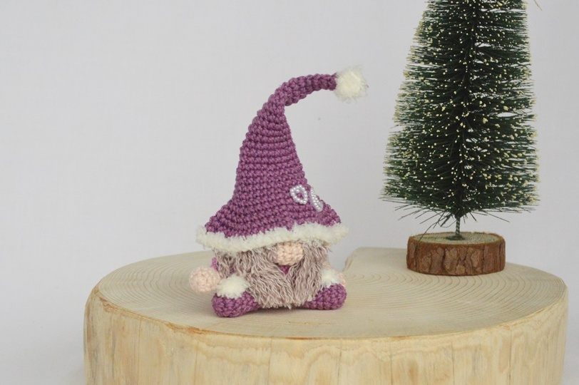 Crochet Pattern Mini-Gnome "Alfons"