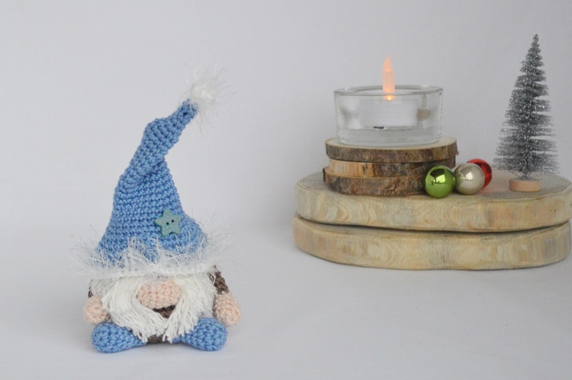 Crochet Pattern Mini-Gnome "Alfons"
