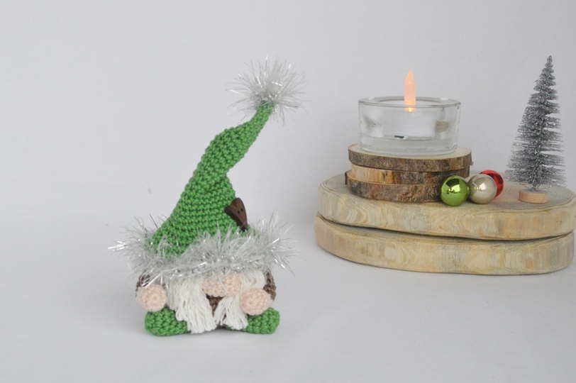Crochet Pattern Mini-Gnome "Alfons"