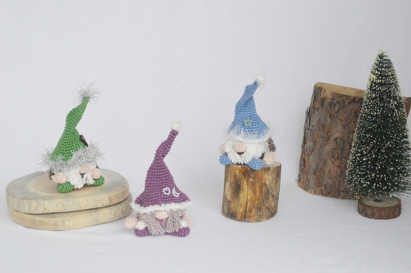 Crochet Pattern Mini-Gnome "Alfons"