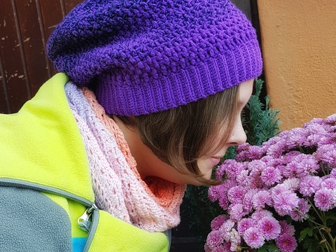 Beanie "Herbsttraum", Häkelanleitung