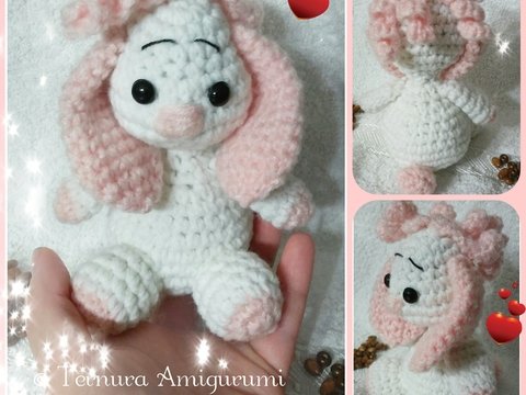 crochet pattern Sophie dog PDF ternura amigurumi english