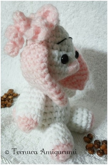 crochet pattern Sophie dog PDF ternura amigurumi english