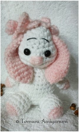 crochet pattern Sophie dog PDF ternura amigurumi english