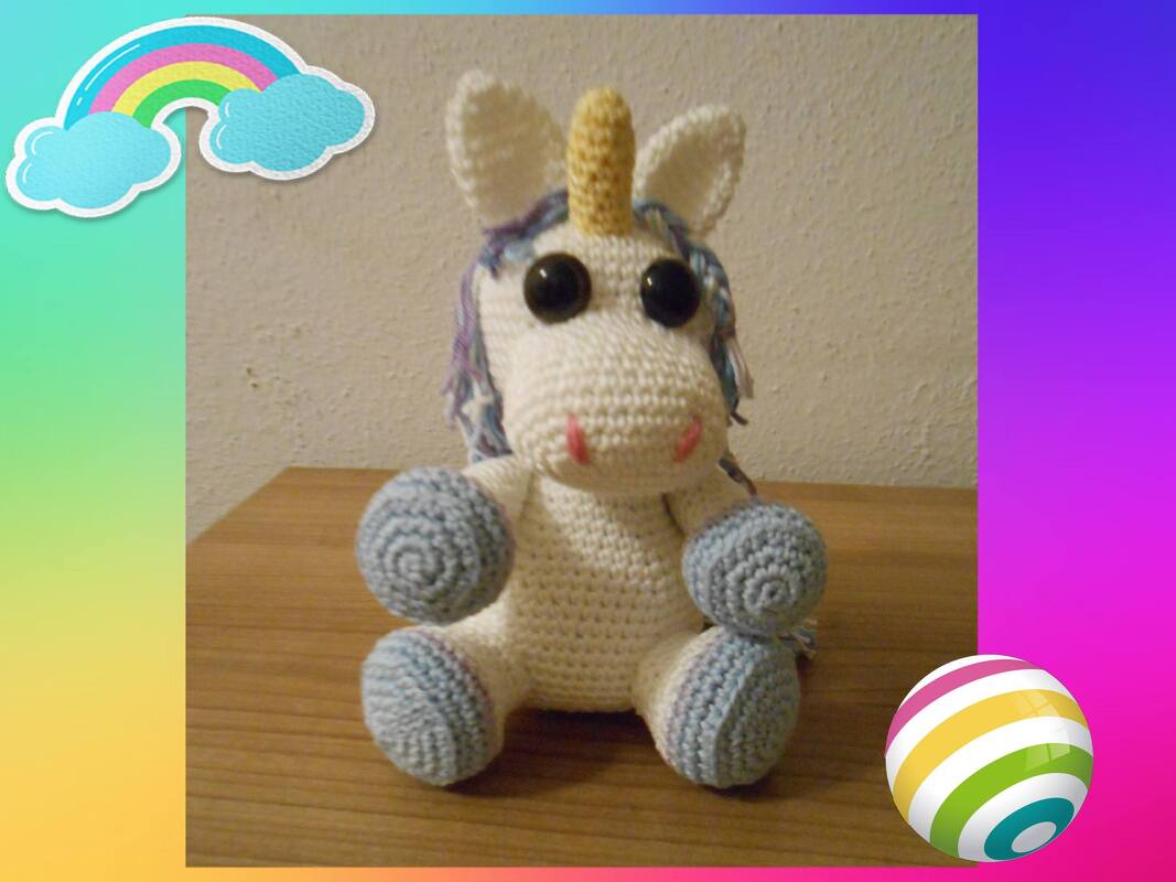 Häkelanleitung Einhorn Flocke - Bild 2