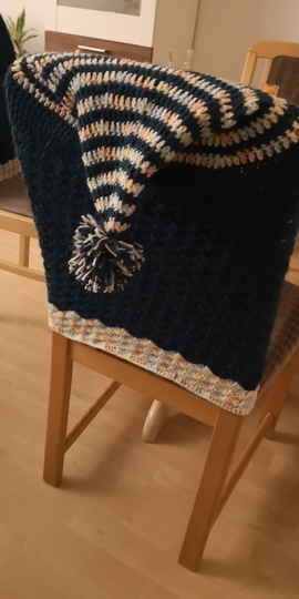 Stuhlhusse (2 verschiedene Muster) Größe anpassbar, Häkelanleitung