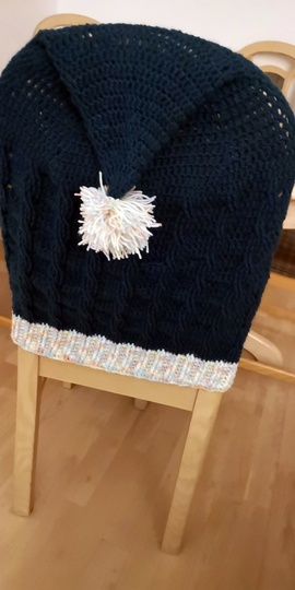 Stuhlhusse (2 verschiedene Muster) Größe anpassbar, Häkelanleitung