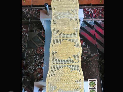 Tischläufer Kleeblatt