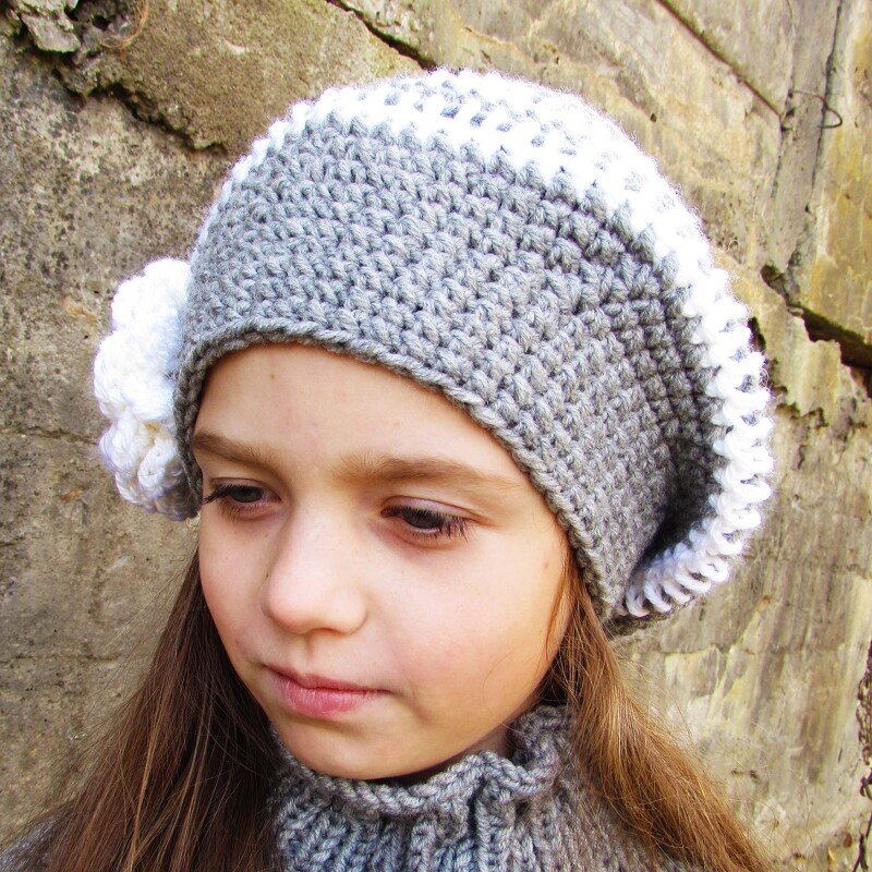 Crochet hat pattern, size for toddler, child, adult - Image 5
