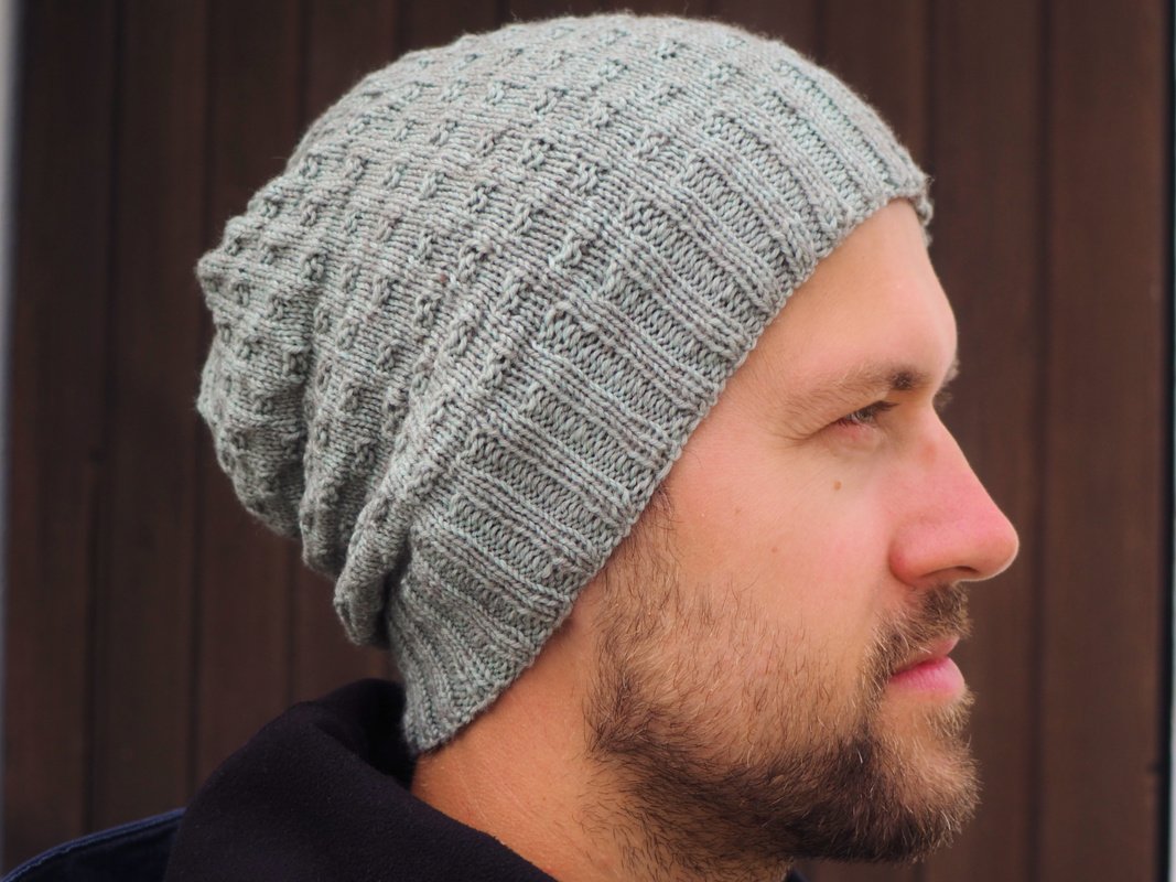 Strickanleitung: Unisex Mütze BLOC für Damen und Herren