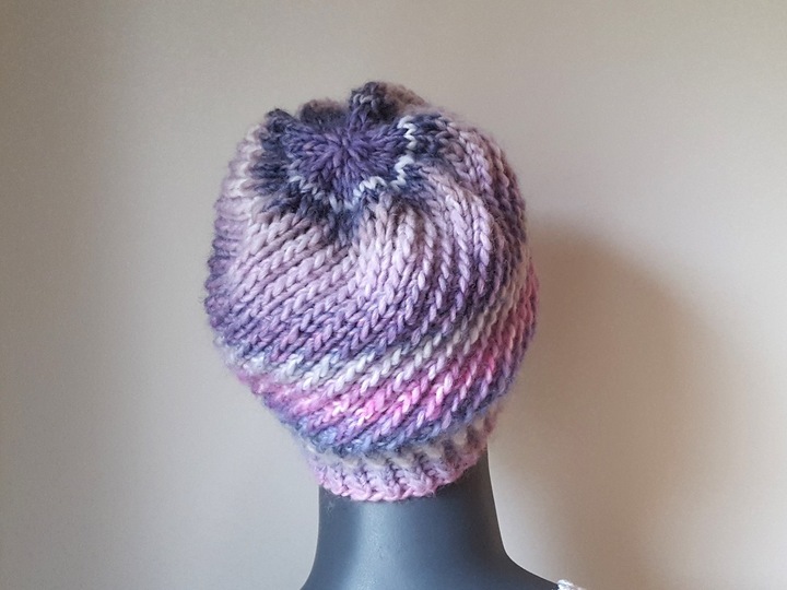 Strickanleitung Beanie, Kopfumfang 52 - 56 cm
