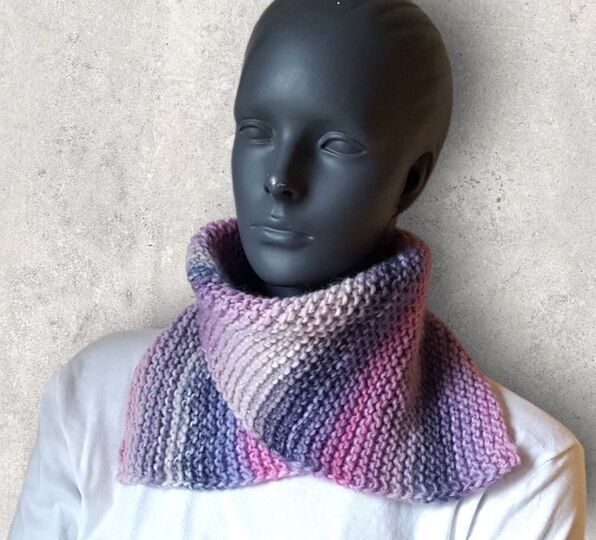 Strickanleitung Loop, Schalkragen, Kragenschal für Anfänger   #233