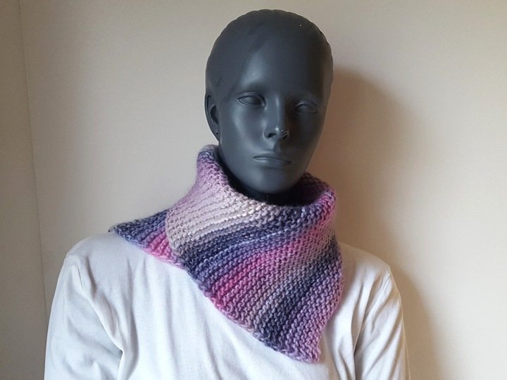 Strickanleitung Loop, Schalkragen, Kragenschal für Anfänger   #233