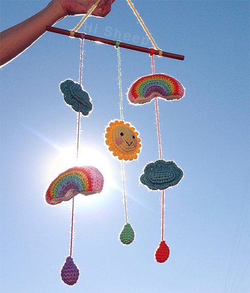 Mobile/Wall hanging - Sunny day