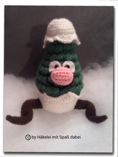 Häkelanleitung Amigurumi / Paula und Paulchen, die Wintervögel