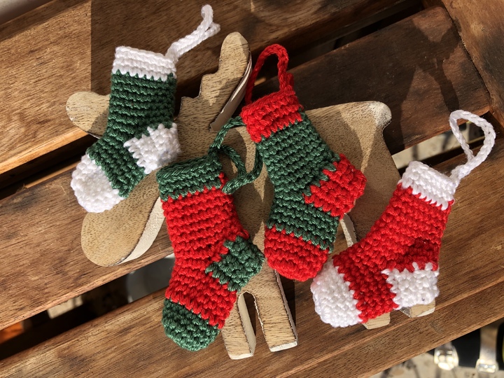 Einkaufschip-Socke Weihnachten