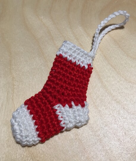 Einkaufschip-Socke Weihnachten