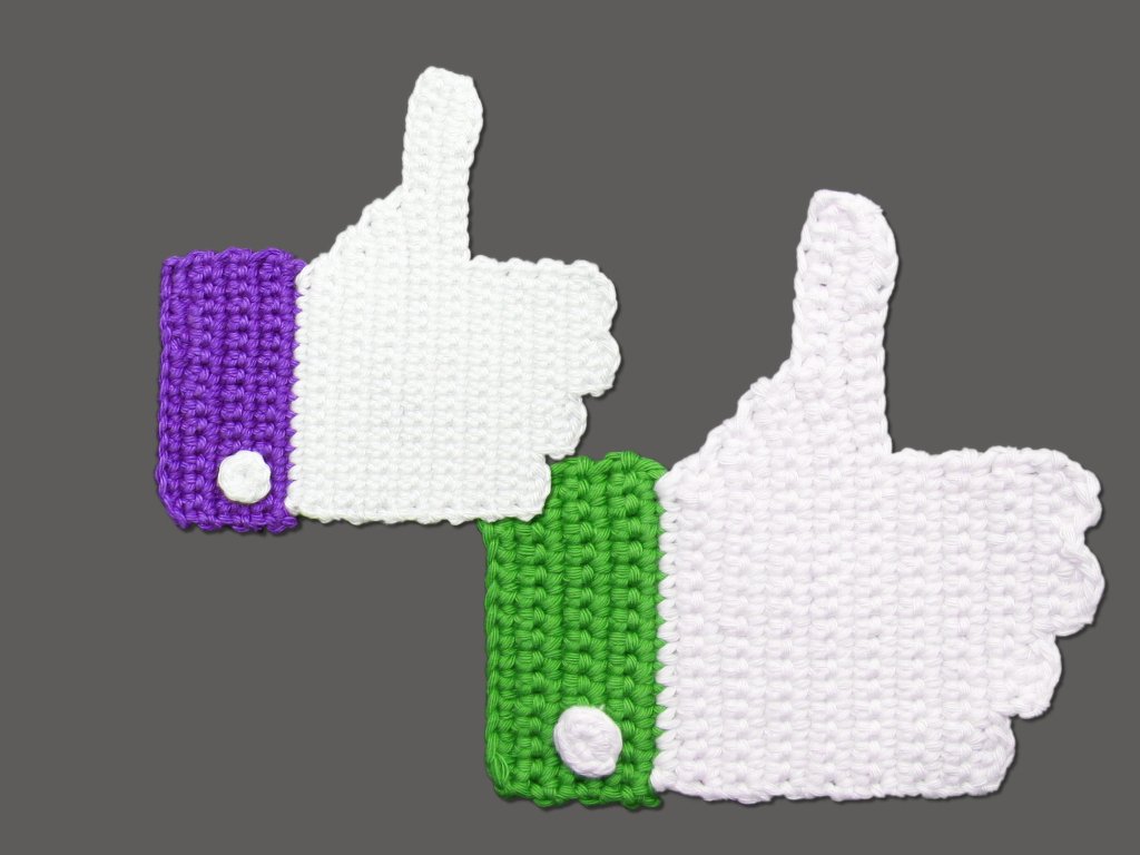 Thumbs Up - Crochet Pattern