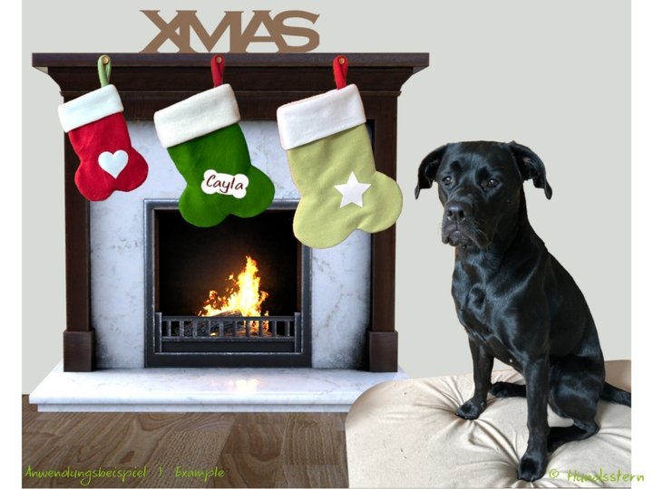 NICK V2 Christmas Stocking, 3 sizes, sewing pattern