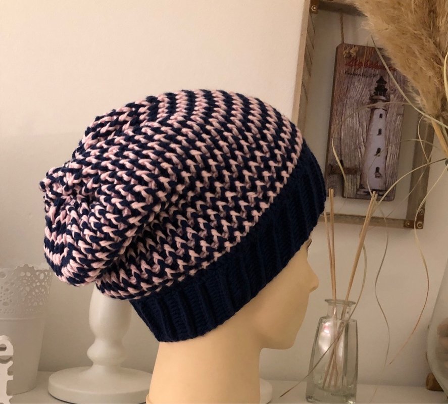 Häkelanleitung Beanie "Verzopft" - alle Größen - Bild 2