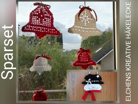 Häkeln/Sparset/Weihnachten/Winter