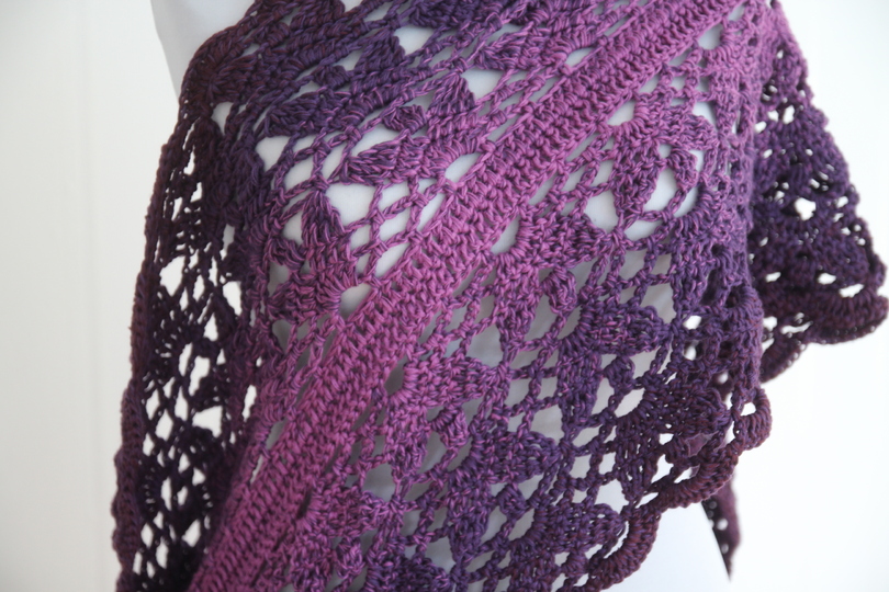 Häkelanleitung Möbius "Winteranfang", für jede Wolle und Größe