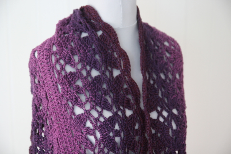 Häkelanleitung Möbius "Winteranfang", für jede Wolle und Größe