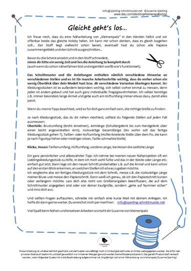 Nähanleitung und Schnittmuster: Rock Nelly