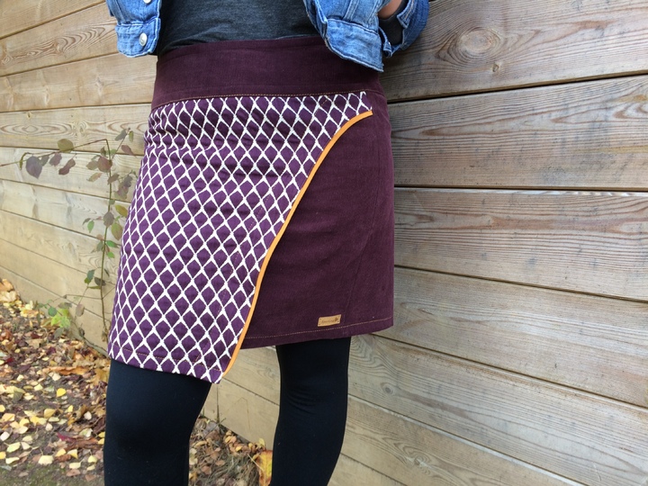 Nähanleitung und Schnittmuster: Rock Nelly