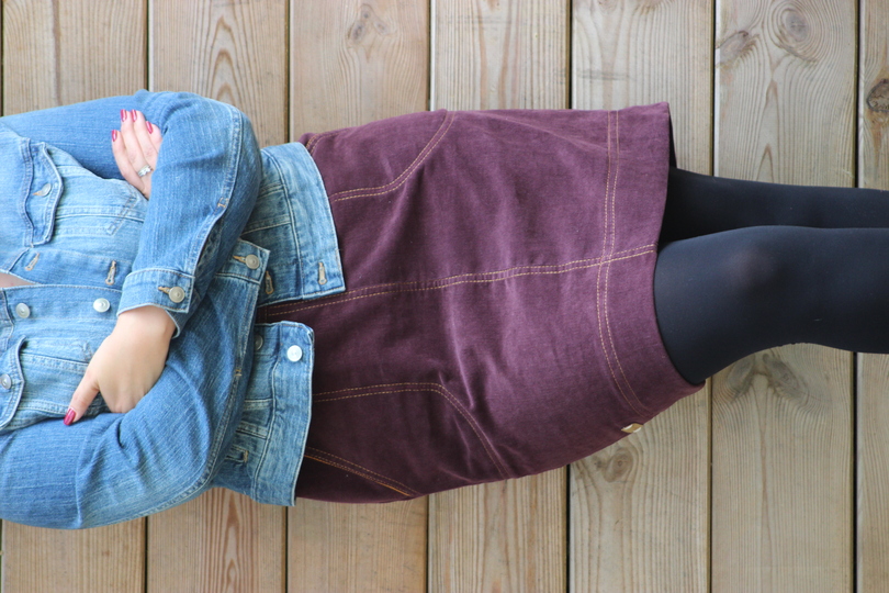 Nähanleitung und Schnittmuster: Rock Susanne