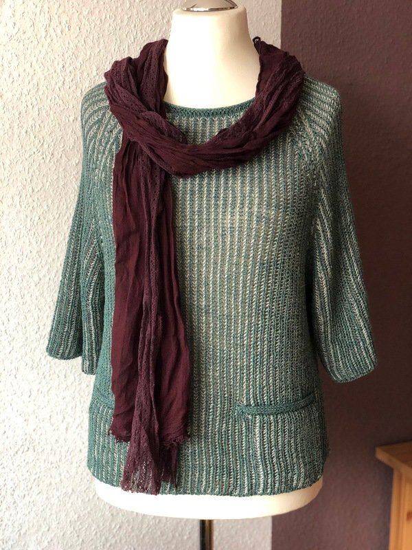 Strickanleitung für einen Raglanpullover - Bild 4