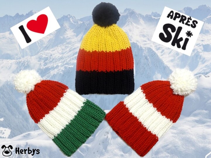Strickanleitung Bommelmütze "Apres Ski"