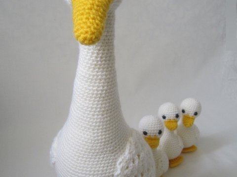 Amigurumi Entenfamilie Häkelanleitung