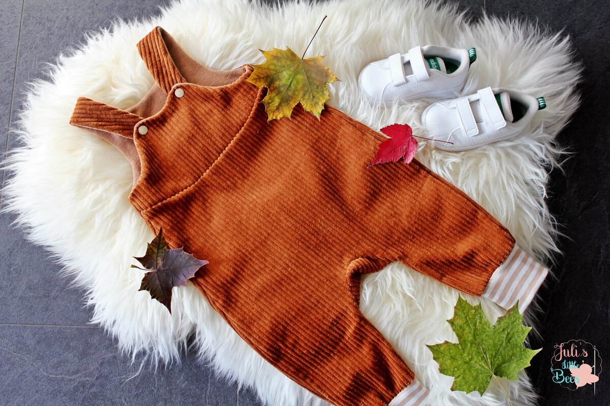 Winterstrampler Gr. 50-86 Nähanleitung und Schnittmuster - Bild 11