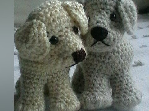 Amigurumi Baby Hund Häkelanleitung