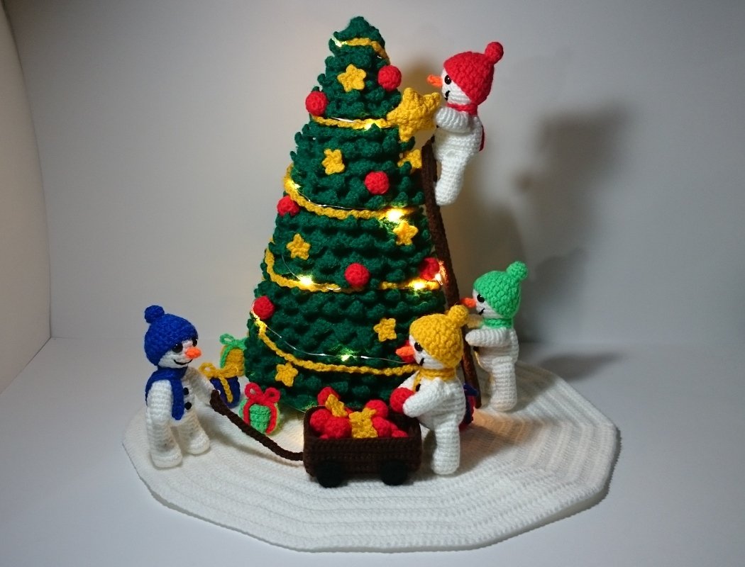 PDF Häkelanleitung Fröhliches Baumschmücken - Bild 2