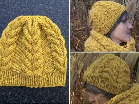 Strickanleitung für Mütze "Kornfeld"