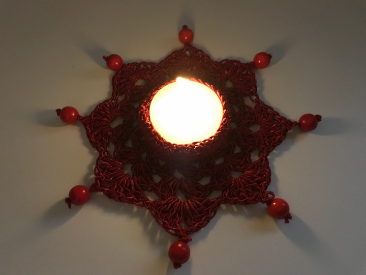 Helmi´s weihnachtliche Teelichthalter