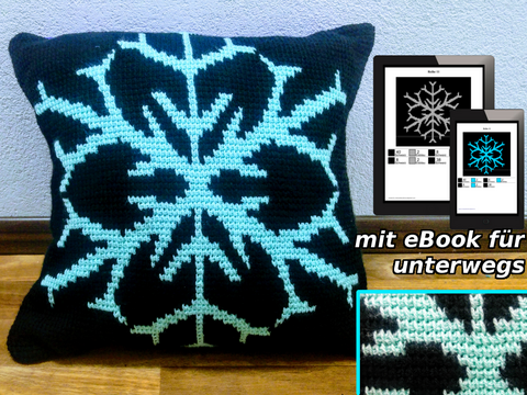 Kissenbezug - Schneeflocke