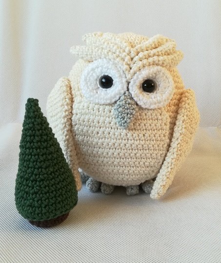 Weihnachtsparade 1 - Pinguin und Eule - Häkelanleitung