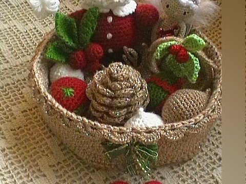 Weihnachts Ornamente Häkelanleitung