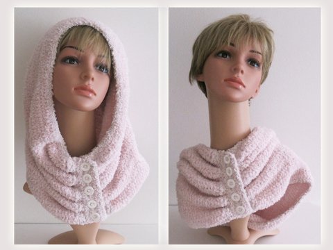 Kuschel Loop + Kopfbedeckung - Häkelanleitung