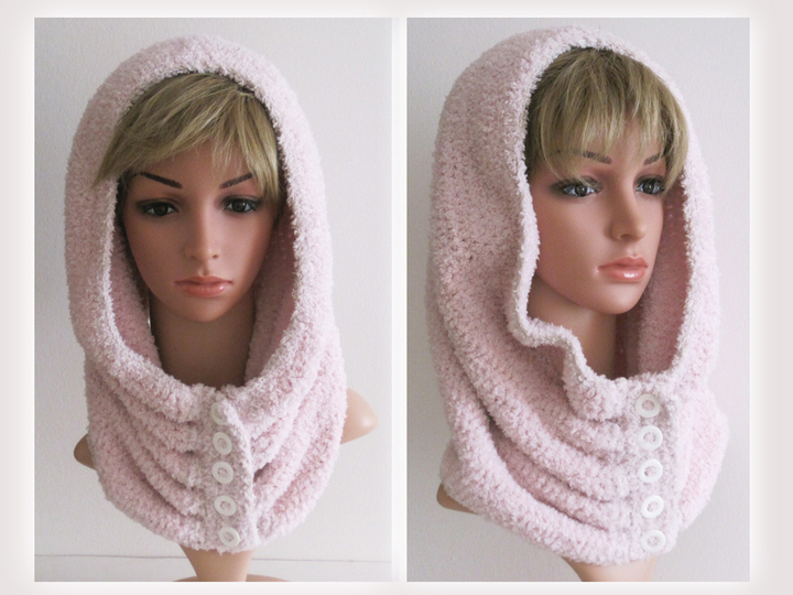 Kuschel Loop + Kopfbedeckung - Häkelanleitung