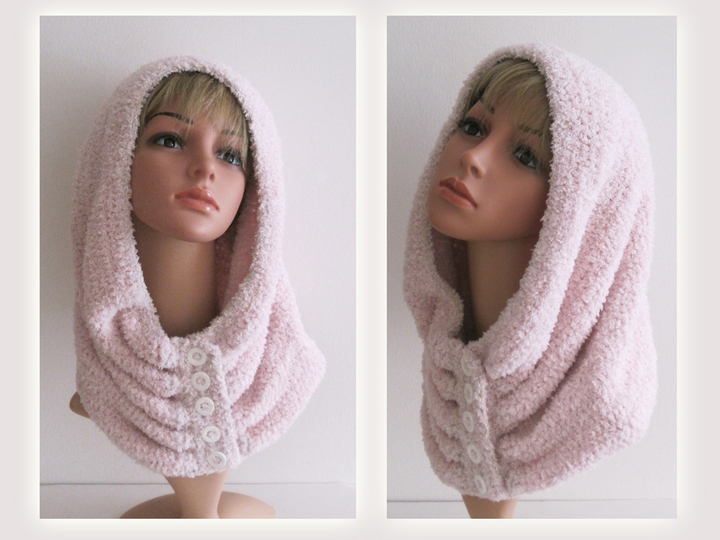 Kuschel Loop + Kopfbedeckung - Häkelanleitung