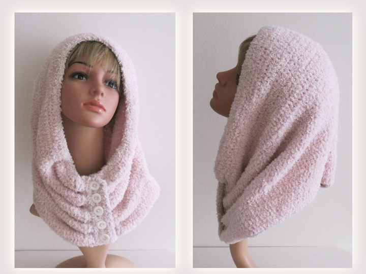 Kuschel Loop + Kopfbedeckung - Häkelanleitung