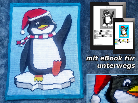 Kinderdecke - Pinguin