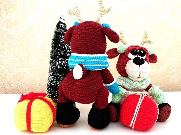 Crochet Pattern " The Moose Brothers"