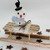 Weihnachtlicher Anhänger SCHNEEMANN - Häkelanleitung