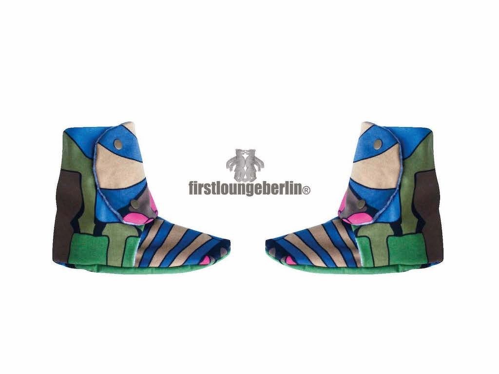 Anleitung Hausschuhe TEENAGER und ERWACHSENE Home-Booties - Bild 2